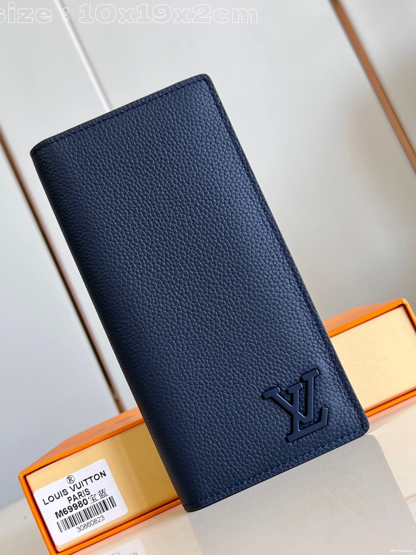 AAA Replica Ru BRAZZA VUITTON LOUIS WALLET-10*19*2cm 0818